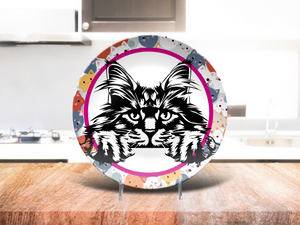 Maine Coon Dinner Plate