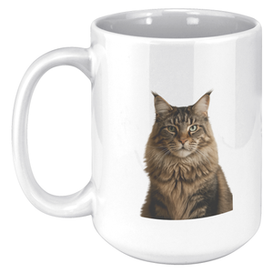 Maine Coon Mom 15oz White Mug