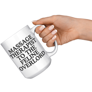 Healing Hands Massage Therapist White Mug