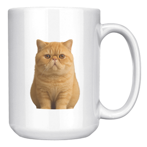 Exotic Shorthair Mom 15oz White Mug