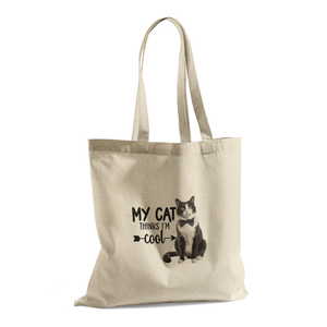 My Cat Thinks I’m Cool – Tote Bag