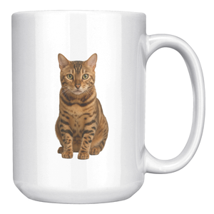 Bengal Mom 15oz White Mug
