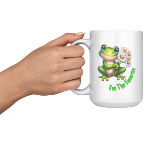 I'm The Favorite 15oz White Mug