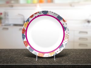 Many Cats 10" Dinner Plate