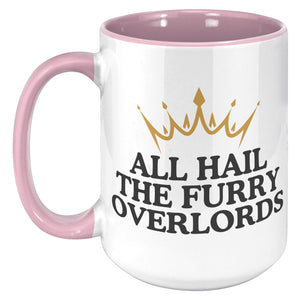 All Hail The Furry Warloads Accent Mug