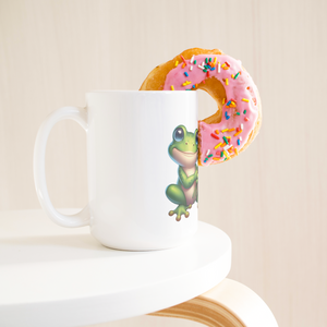 Im_The_Fave_Frog_Mug_15_Oz_15ozWhiteMugLifetsyleDonutLH_Mockup.png
