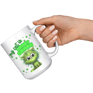 My Cat Is Lucky Charm 15oz White Mug