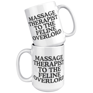 Healing Hands Massage Therapist White Mug