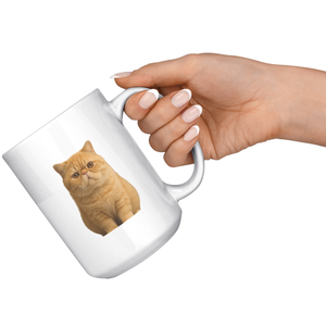 Exotic Shorthair Mom 15oz White Mug