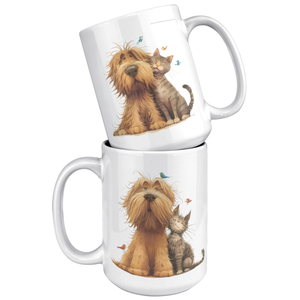 Funny Friendships 15oz White Mug