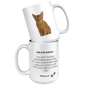 The Abyssinian Mom15oz White Mug