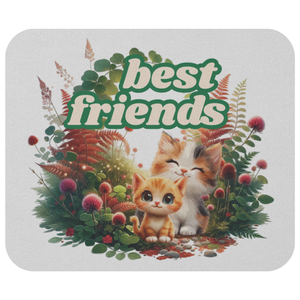 Cat Best Friends 9x7 Mousepad