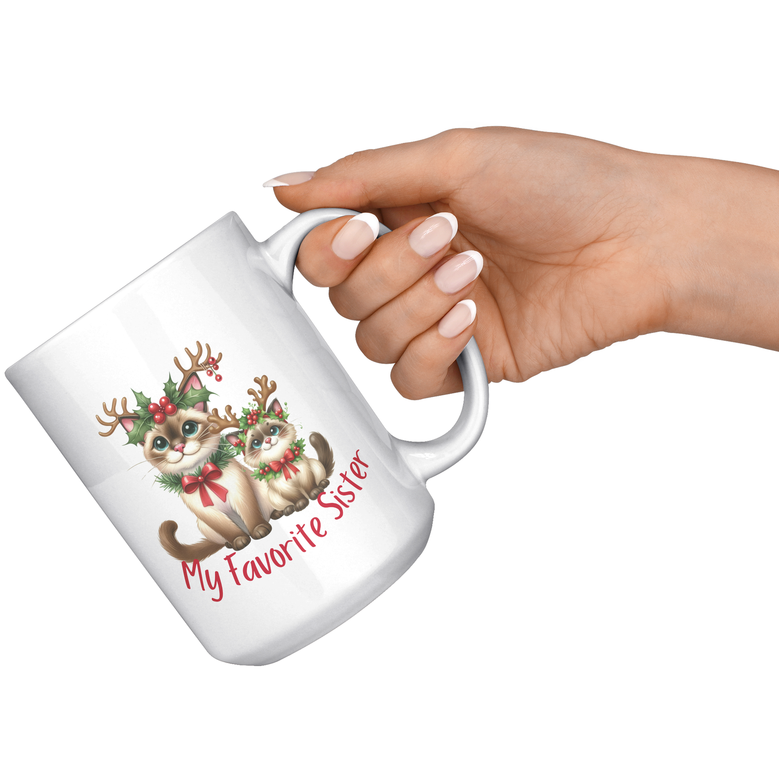 My Favorite Sister 15oz White Mug