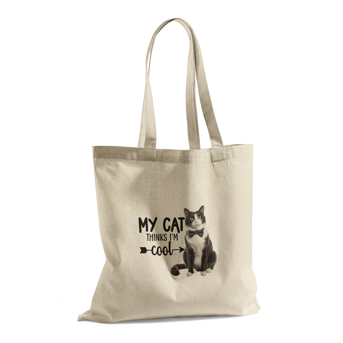 My Cat Thinks I’m Cool – Tote Bag