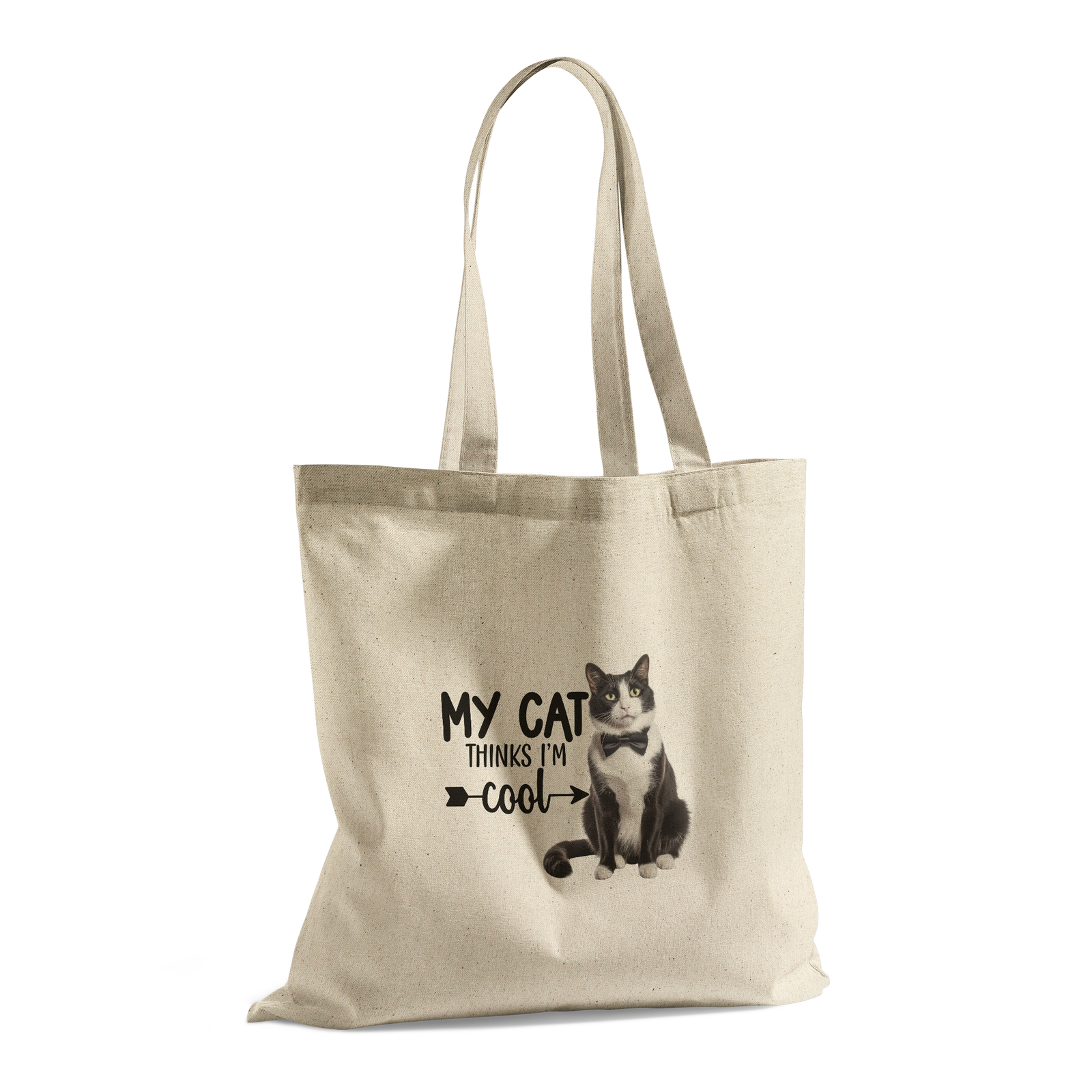 My Cat Thinks I’m Cool – Tote Bag