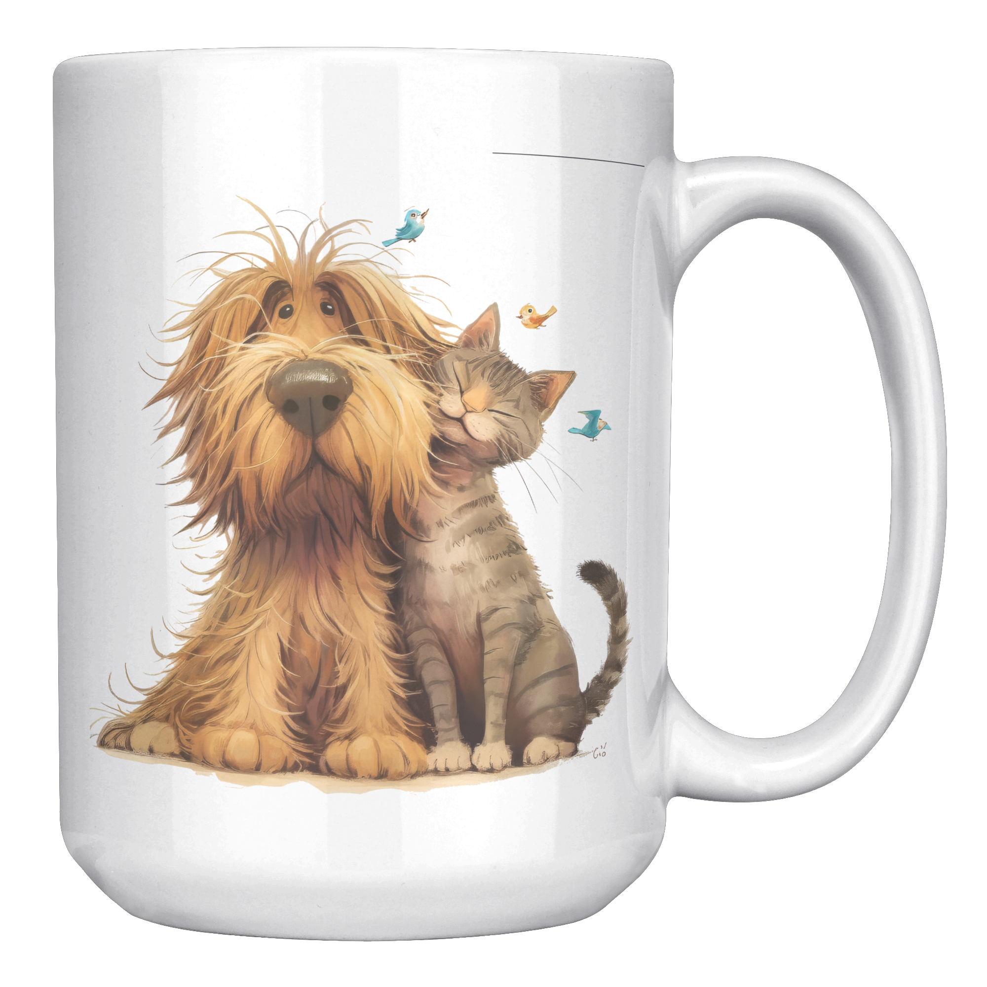 Funny Friendships 15oz White Mug