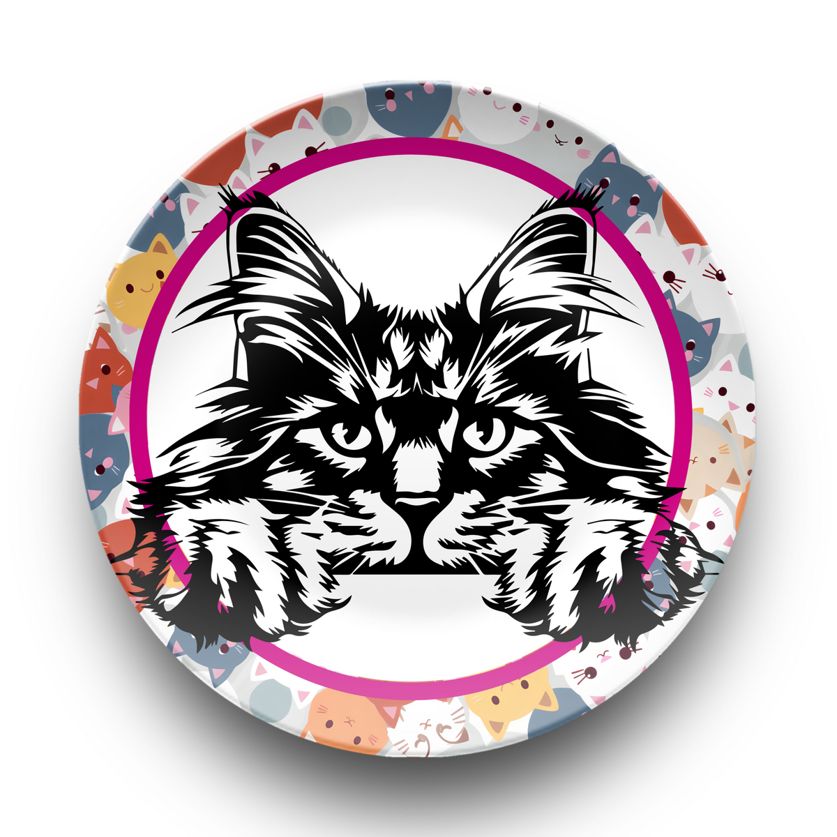 Maine Coon Dinner Plate