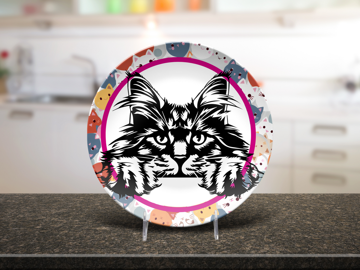 Maine Coon Dinner Plate