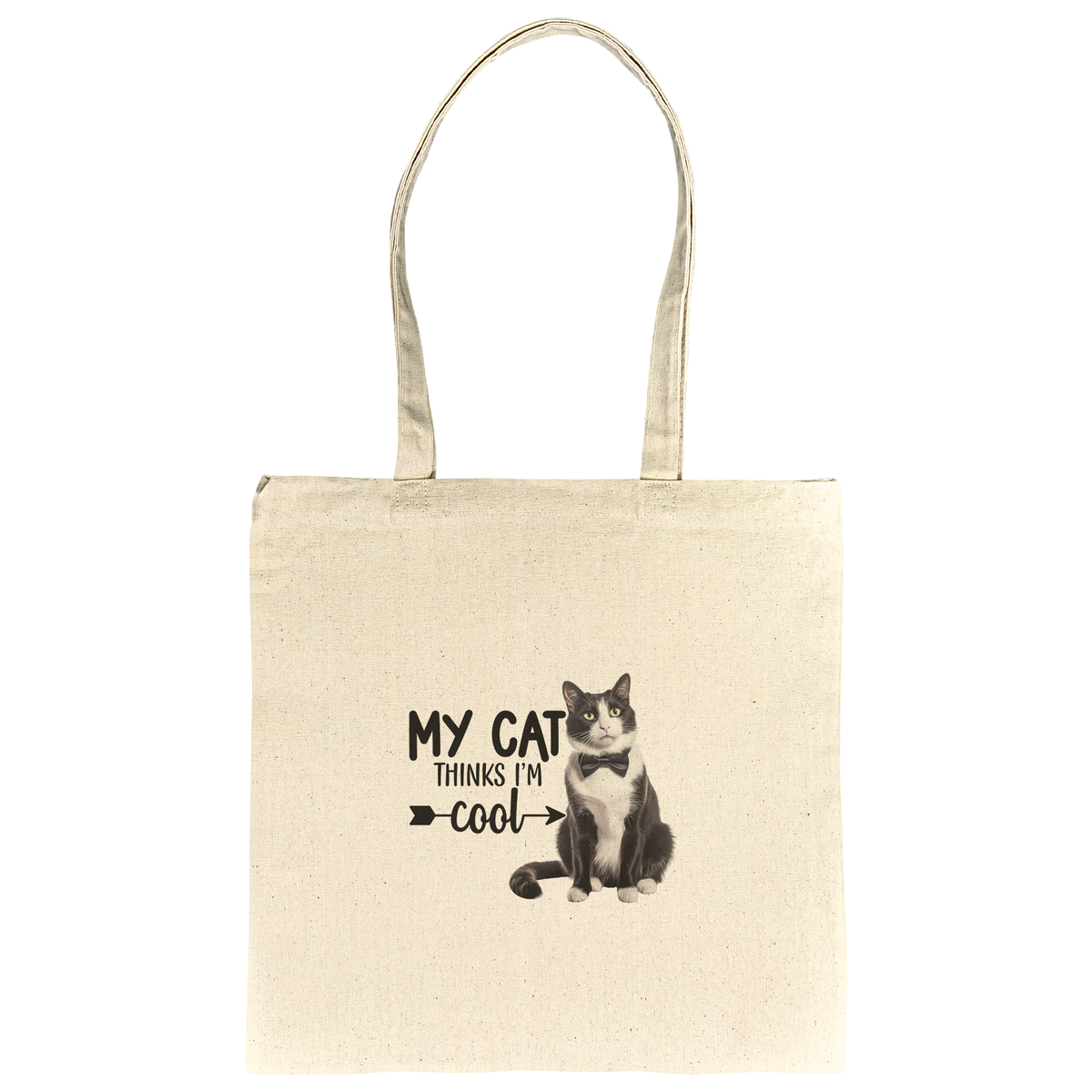 My Cat Thinks I’m Cool – Tote Bag