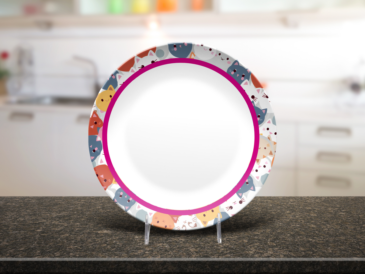Many Cats 10" Dinner Plate