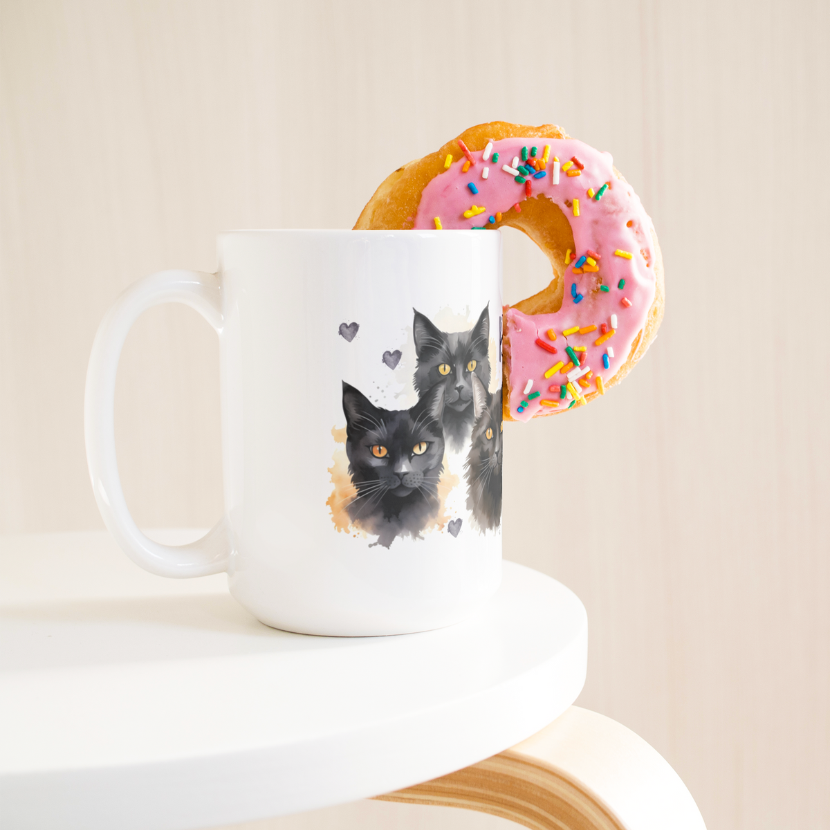 Black_Cats_Forever_15_Oz_White_Mug_15ozWhiteMugLifetsyleDonutLH_Mockup.png