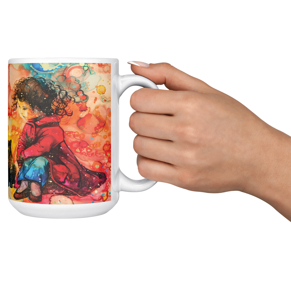 Girl_With_Her_Cat_Watercolor_15_Oz_White_15ozWhiteMugLifestyleRHCheers_Mockup.png