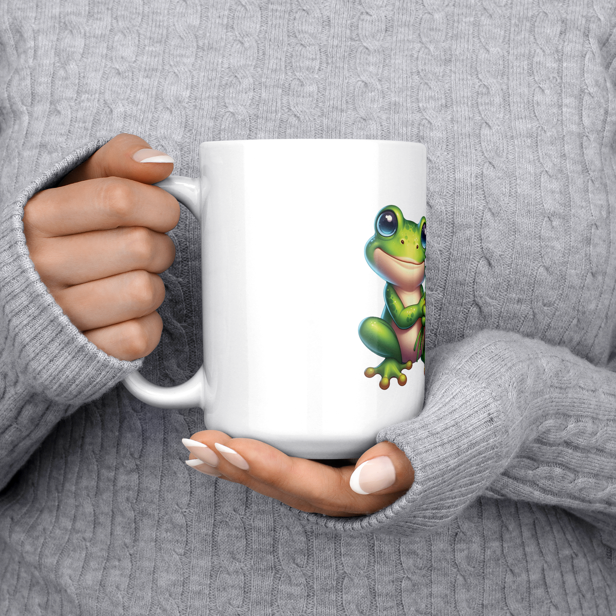 Im_The_Fave_Frog_Mug_15_Oz_15ozWhiteMugLifestyleLHChest_Mockup.png