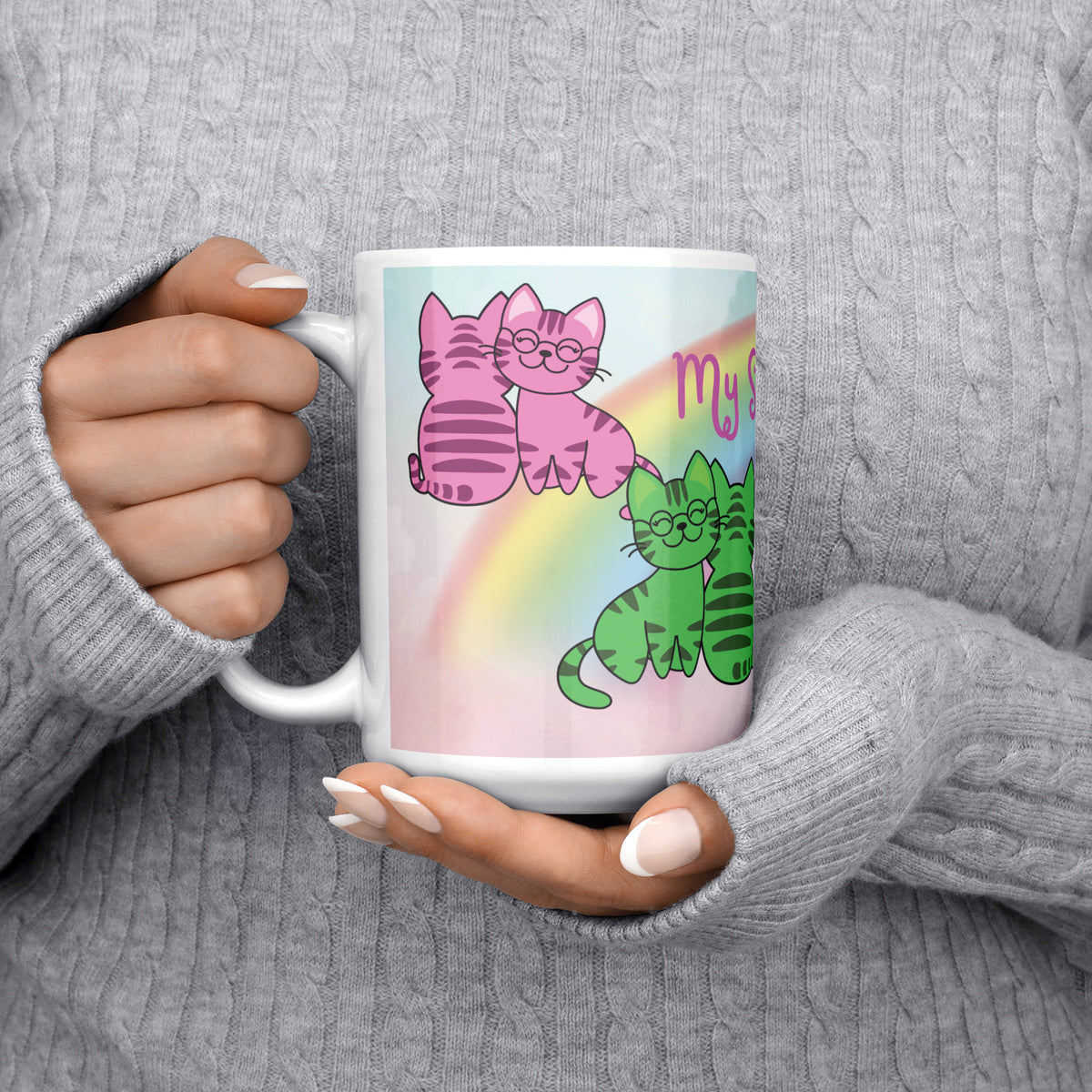 My Sister My Best Friend White Coffee Mug