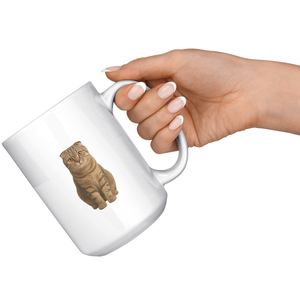 Scottish Fold Mom 15oz White Mug