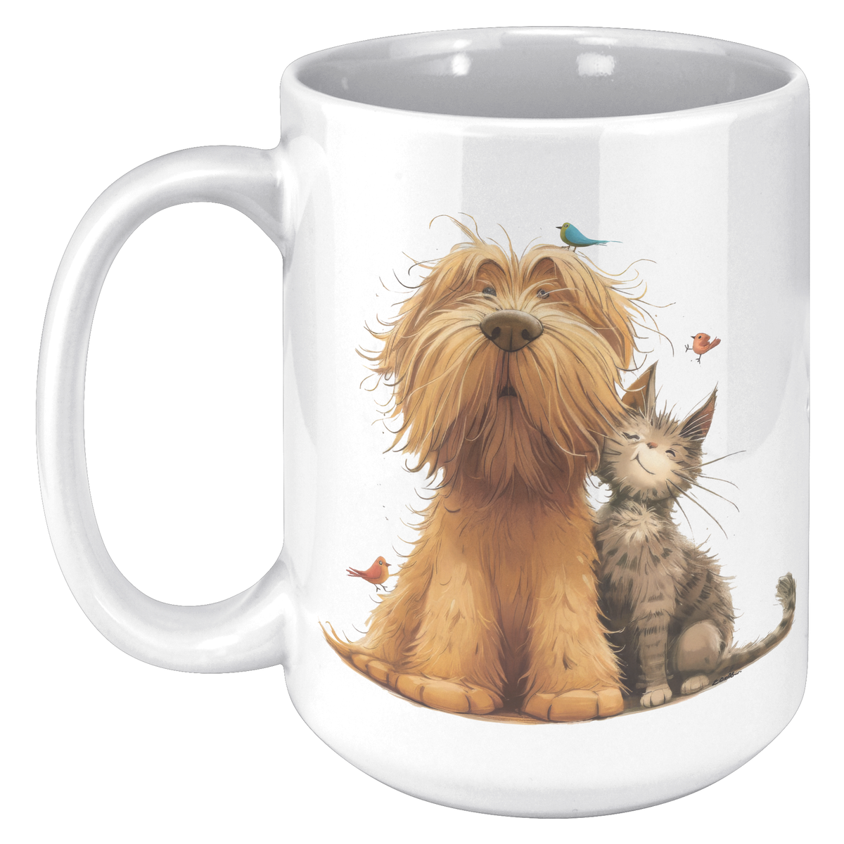 Funny Friendships 15oz White Mug