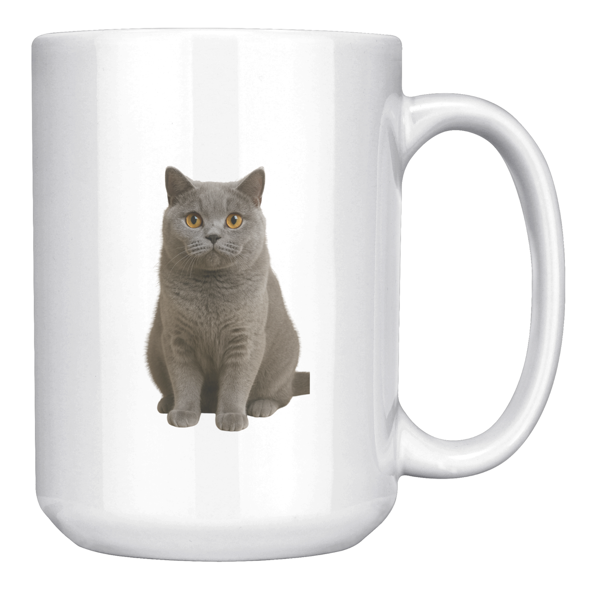 British Shorthair Mom 15oz White Mug