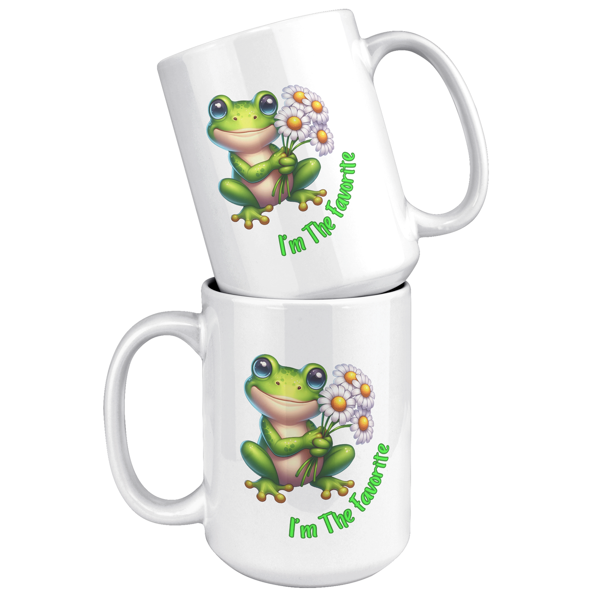 I'm The Favorite 15oz White Mug