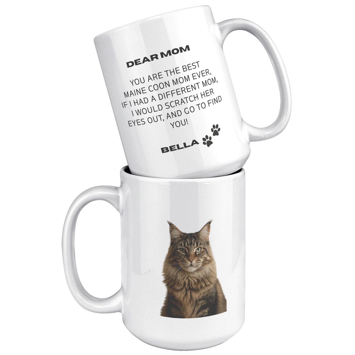 Maine Coon Mom 15oz White Mug