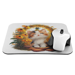 🌞 Smiling Kitten Mousepad