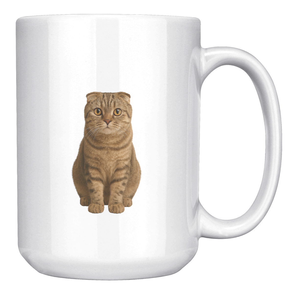 Scottish Fold Mom 15oz White Mug