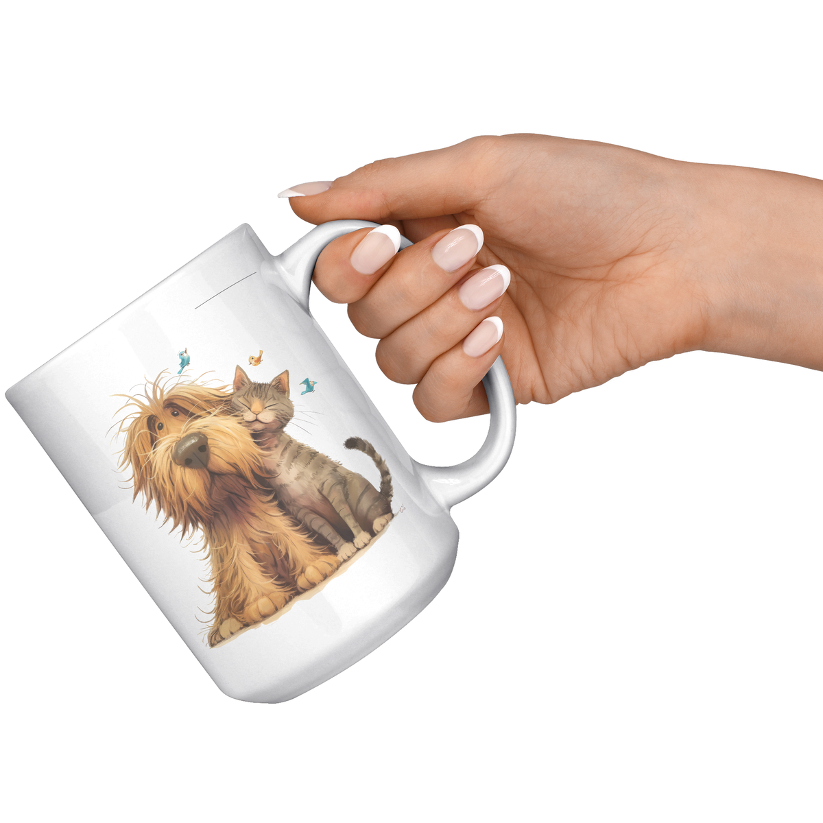 Funny Friendships 15oz White Mug