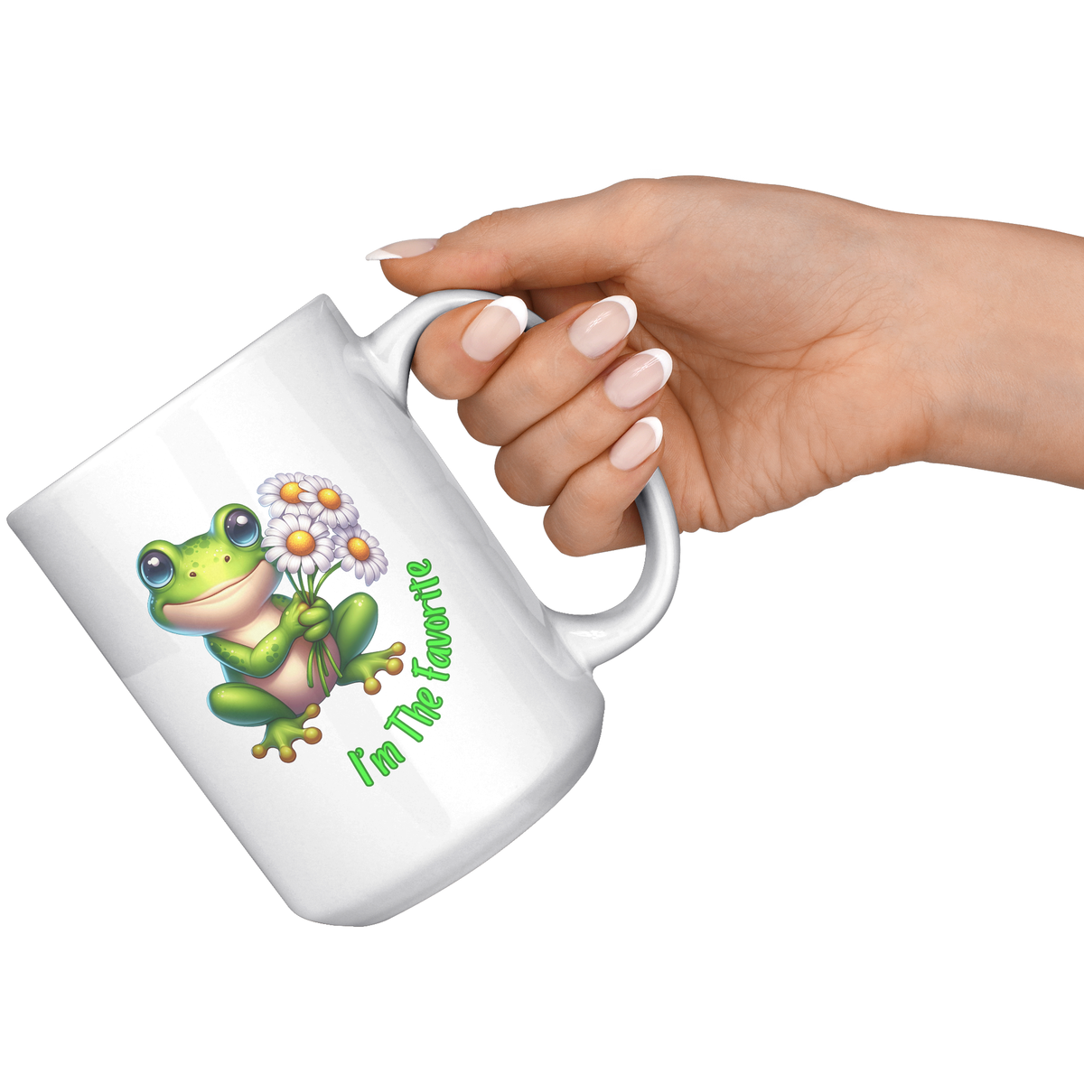 I'm The Favorite 15oz White Mug