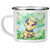 Butterfly Cat Bee 12 oz Camping Mug - crazyaboutcatsandcoffee