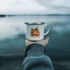 cat bee camping mug - crazyaboutcatsandcoffee