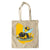 Cute Kitty Bee Canvas Cotton Tote Bag