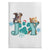 Joy Kitty Puppy Hardback Journal - crazyaboutcatsandcoffee