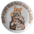 Just A Girl That Loves Cats & Coffee 10" Plate - crazyaboutcoffeeandcats