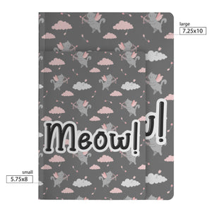 Meow Paperback Journal Notebook