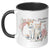 Mistletow Kisses 11 Oz Accent Mug - crazyaboutcatsandcoffee