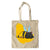 Sleeping Cat Bee Cotton Tote Bag