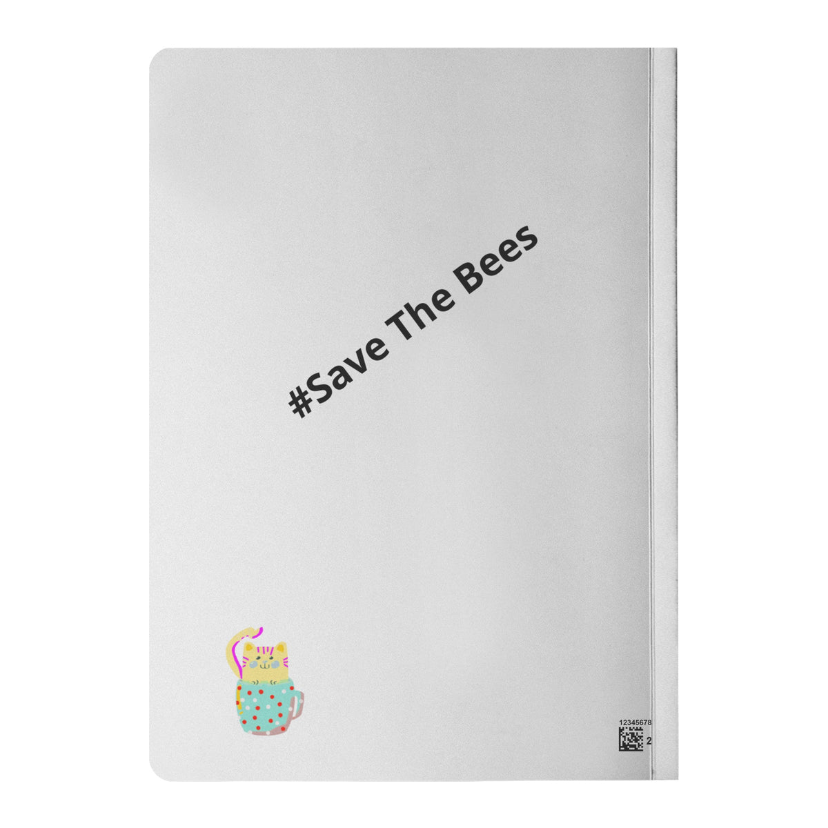 Sleeping Kitty Bee Paperback Journals Notebooks